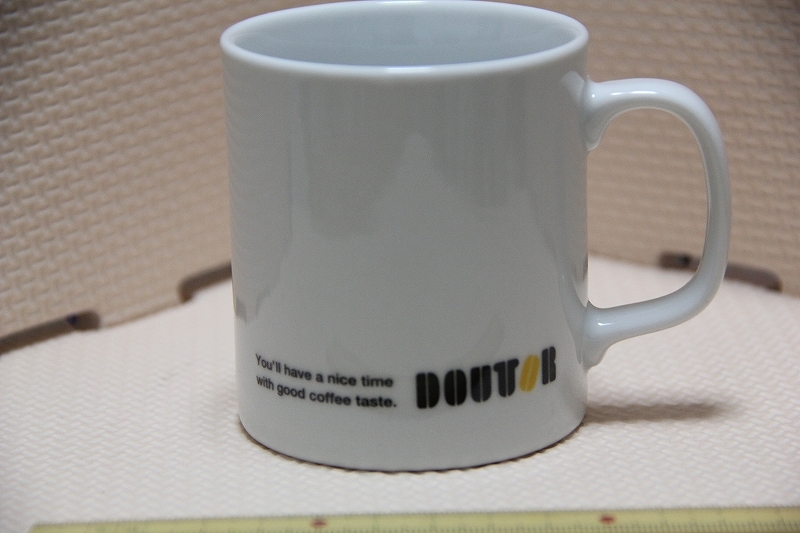 陶器製 ドトール マグカップ ロゴ マーク 未使用 検索 DOUTOR 珈琲 コーヒー マグ コップ グッズ_画像4