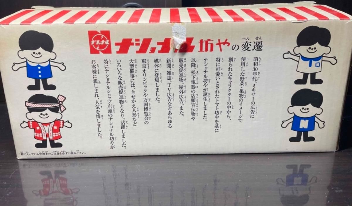 ナショナル坊や復刻版3体セット何十年も前に当選して頂いた商品になります。