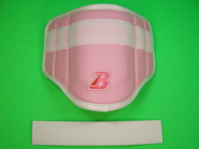 be Luger doBELGARD elbow guard pink × white worn B Mark pink AL710 size adjustment possibility right strike person for left strike person for combined use arm guard 