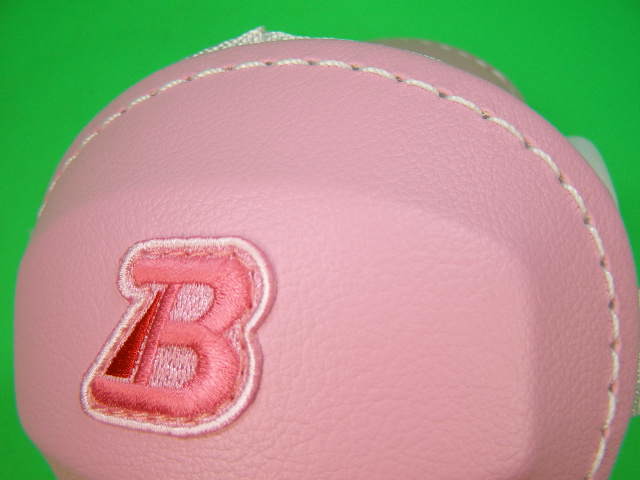 ベルガード BELGARD プロ仕様タイプ アームガード ピンク×ホワイトヘリ Bマーク ピンク AL813 エルボー ガード 右打者用 左打者用 選択_画像3