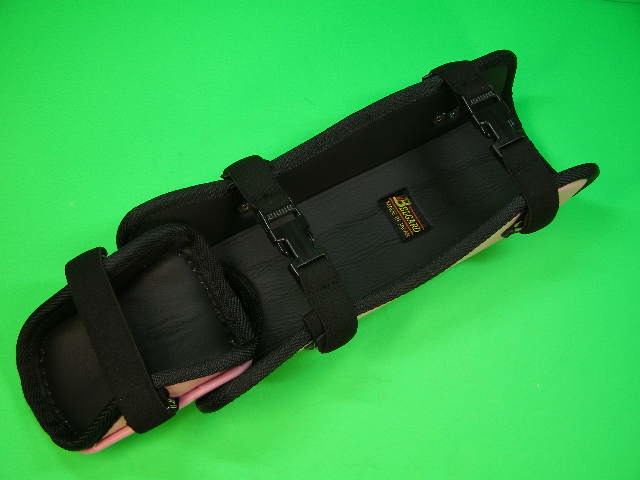 be Люгер doBELGARD заказ цвет розовый × черный износ FG912 профессиональный кожзаменитель наматывать модель щитки длинный модель нога защита 
