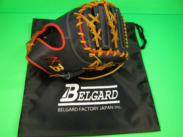 ベルガード BELGARD ファーストミット 硬軟兼用 日本製 ネイビー ベルガード BELGARD ファーストミット 硬軟兼用 日本製 ネイビー