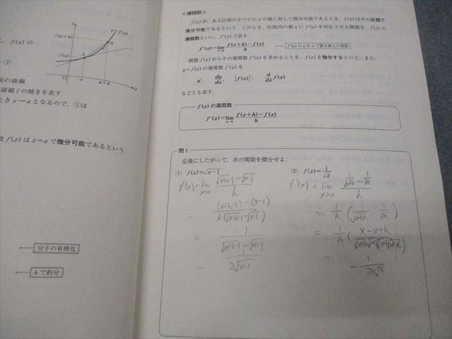 VW10-005東進 高等学校対応 数学III【標準】微分法/積分法の基本/応用/極限/複素数平面/平面上の曲線 テキスト 2012 7冊 25S0C_画像5