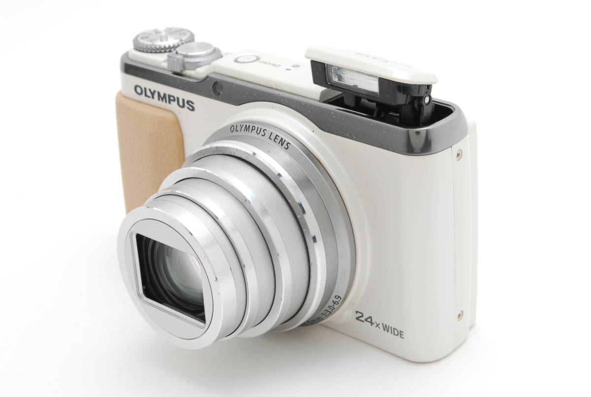 ■ 美品 ■ オリンパス OLYMPUS STYLUS SH-60 ホワイト デジタルカメラ＃Ko10Fe10-072_画像4