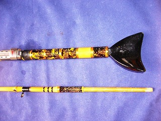【25%OFF】 特価 横浜和竿 最高級カワハギ竿/1.80m・二本継・布袋竹仕様 その他