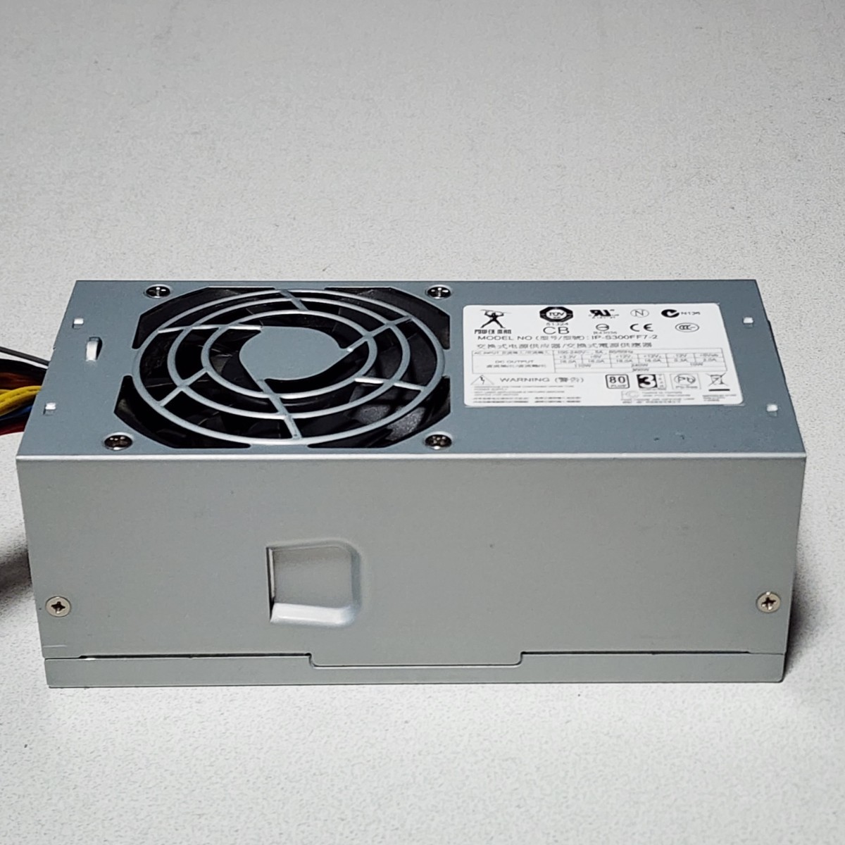 POWER MAN IP-S300FF7-2 300W 80PLUS STANDARD certification TFX power supply unit operation verification ending PC parts 