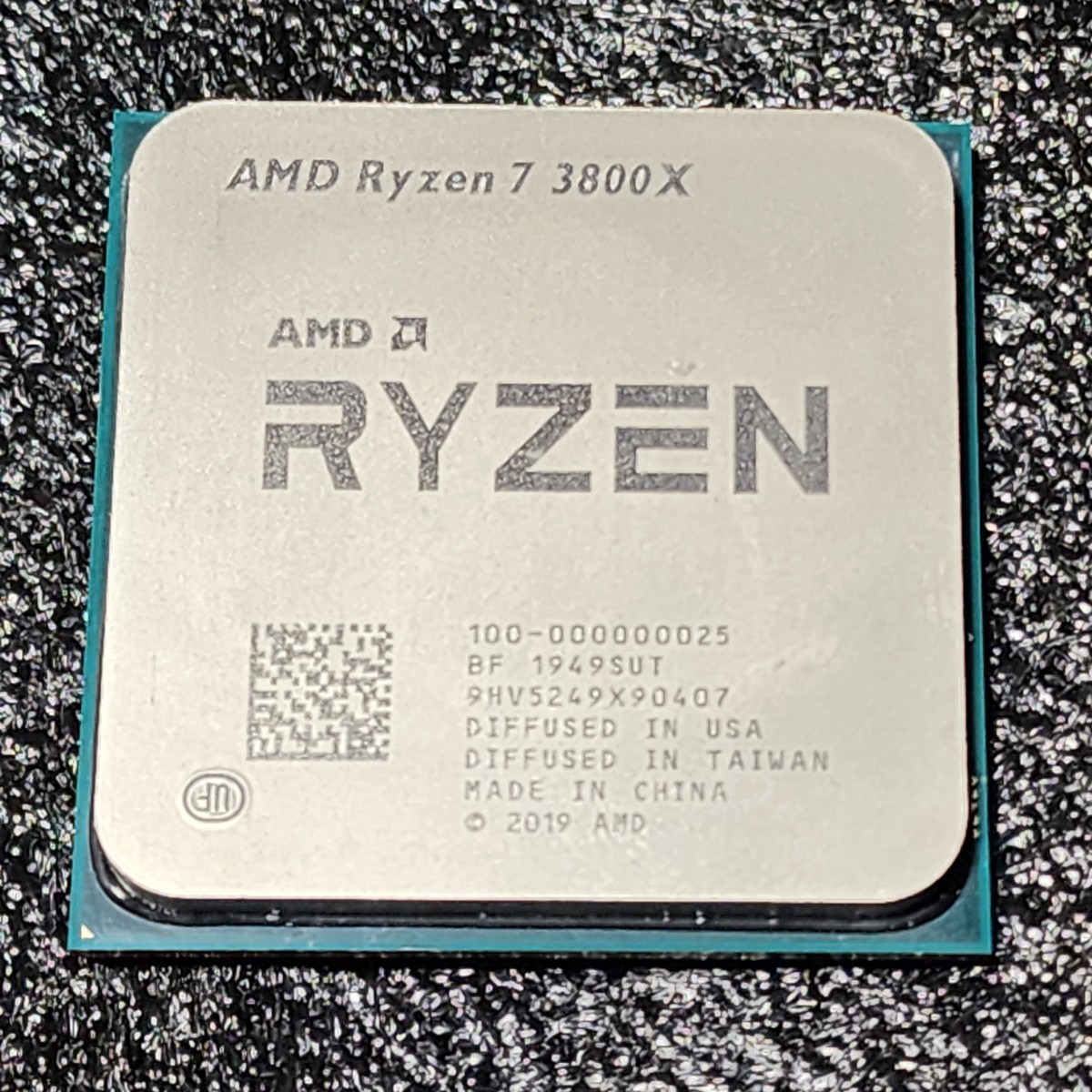 CPU AMD RYZEN7 3800X 3.9GHz 8コア16スレッド Socket AM4 PCパーツ 動作確認済み (1)_画像1