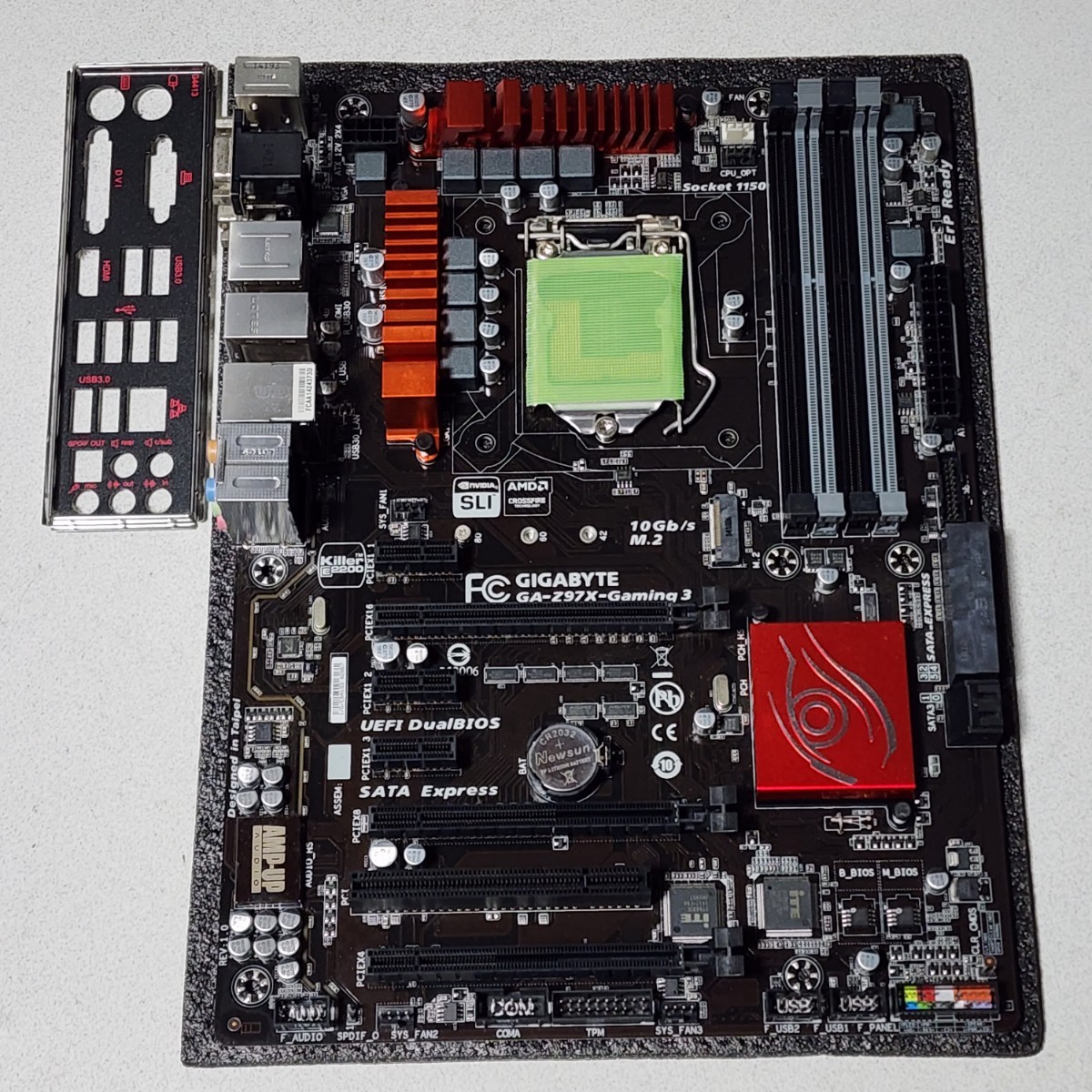 GIGABYTE GA-Z97X-Gaming3 IOパネル付属LGA1150 ATXマザーボード第4・5 