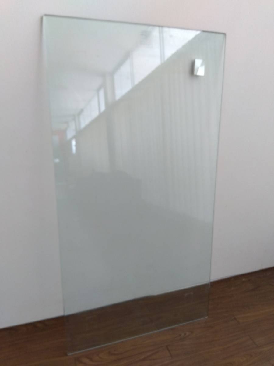 【Smile Garage】◆大きなガラス板！元はテーブルの天板です！重い！W149.5cmxD79.5cmxT11mm!ＤＩＹの材料にどうぞ！(中古)の画像1
