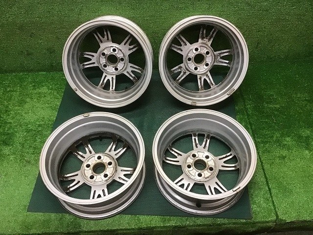 【送料無料】ZVW30 プリウス S 前期 純正 アルミホイール 15×6J+45 5穴-100 4本セット シルバー 冬用/スタッドレス用などにも♪_画像10