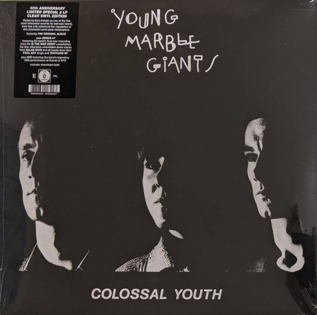 Young Marble Giants - Colossal Youth - 40th Anniversary Edition PAL方式DVD付き限定再発二枚組アナログ・レコード_画像2