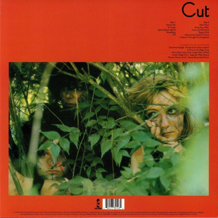 The Slits ザ・スリッツ - Cut ボーナス・トラック1曲追加収録40周年記念限定再発アナログ・レコード