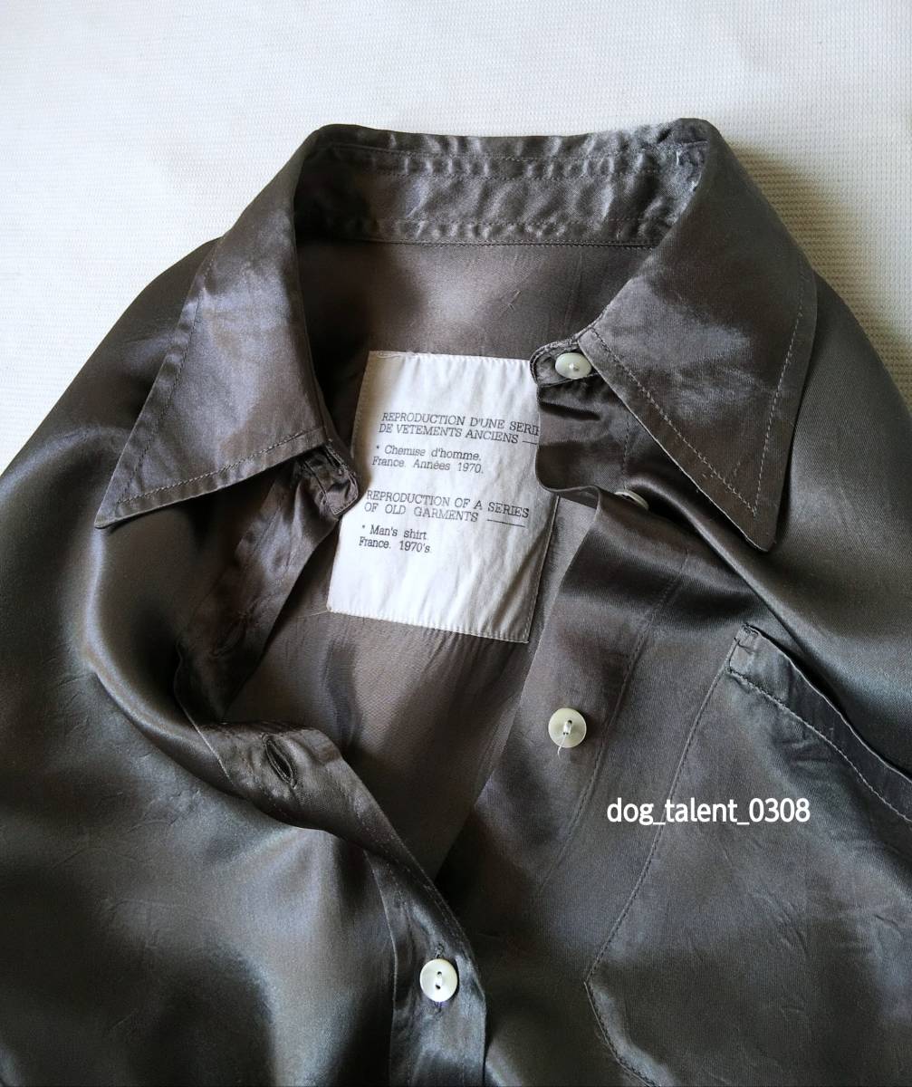 aw 1995 Martin Margiela vintage archive 「REPLICA」 shirt blouse/マルジェラ 初期 fw 95 レプリカ シャツ アーティザナル アーカイブ