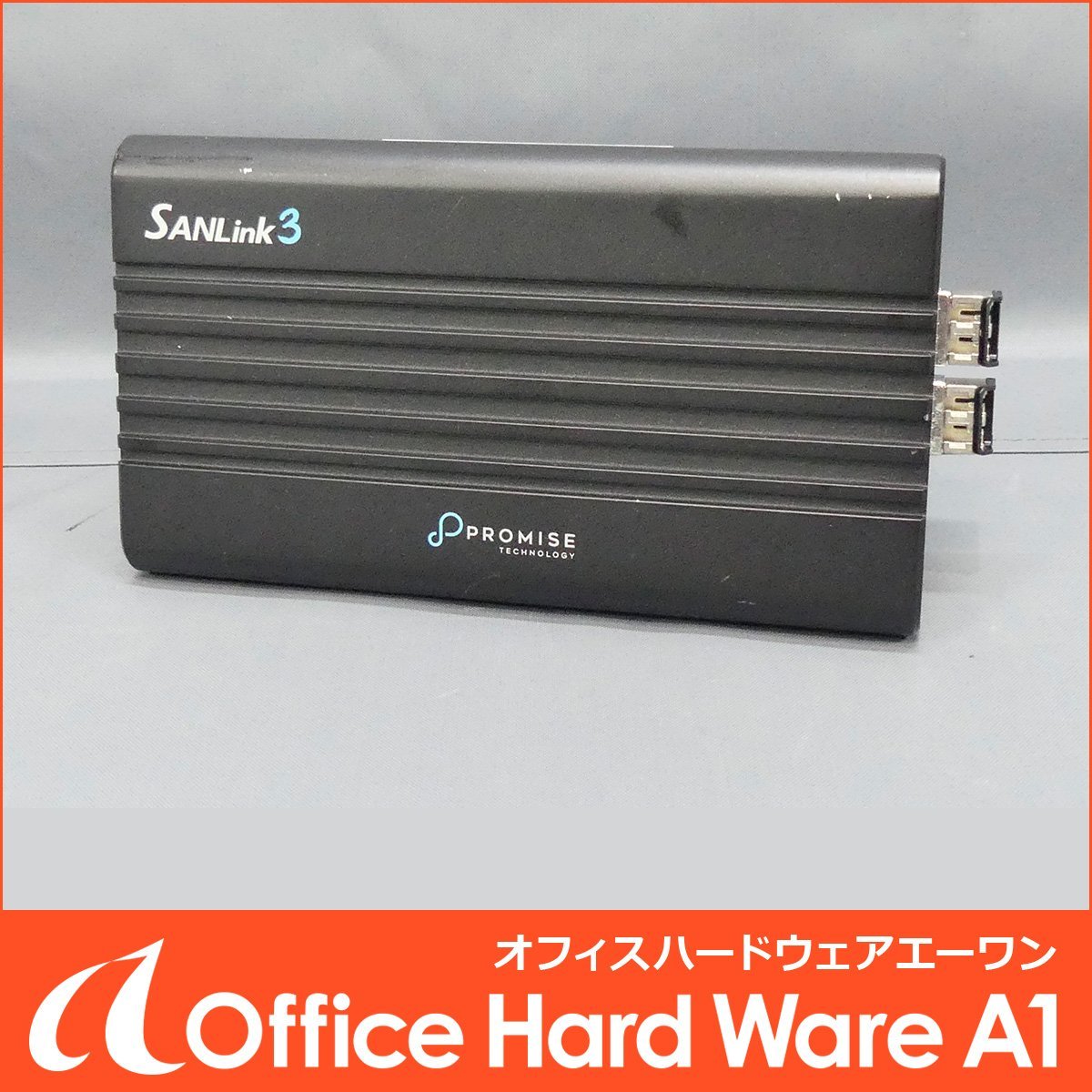 Promise SANLink3 F2 Thunderbolt3 16Gbps Fibre Channelアダプタ F29S31620070000 中古 現状渡し 〇 送料無料 S2402-6507の画像1