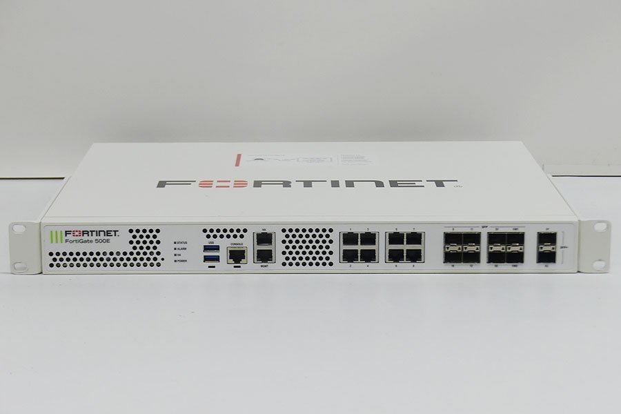 FORTINET FortiGate 500E (FG-500E) 中古初期化済みフォーティ FORTINET FortiGate 500E (FG-500E) 中古初期化済みフォーティ