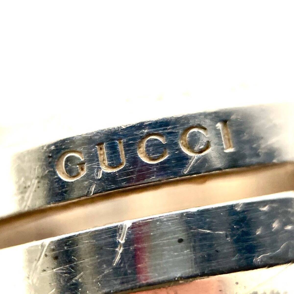 GUCCI グッチ指輪 ノットリング　SV925　シルバー 60226_画像3