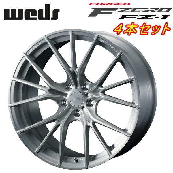 Weds F ZERO FZ-1 ホイール4本 ブラッシュド 9.0-21inch 5H/PCD114.3 inset+35