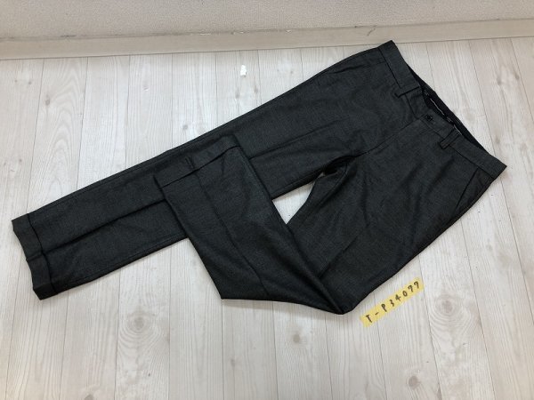 EPOCA UOMO エポカ メンズ スラックスパンツ 46 杢グレー_画像1