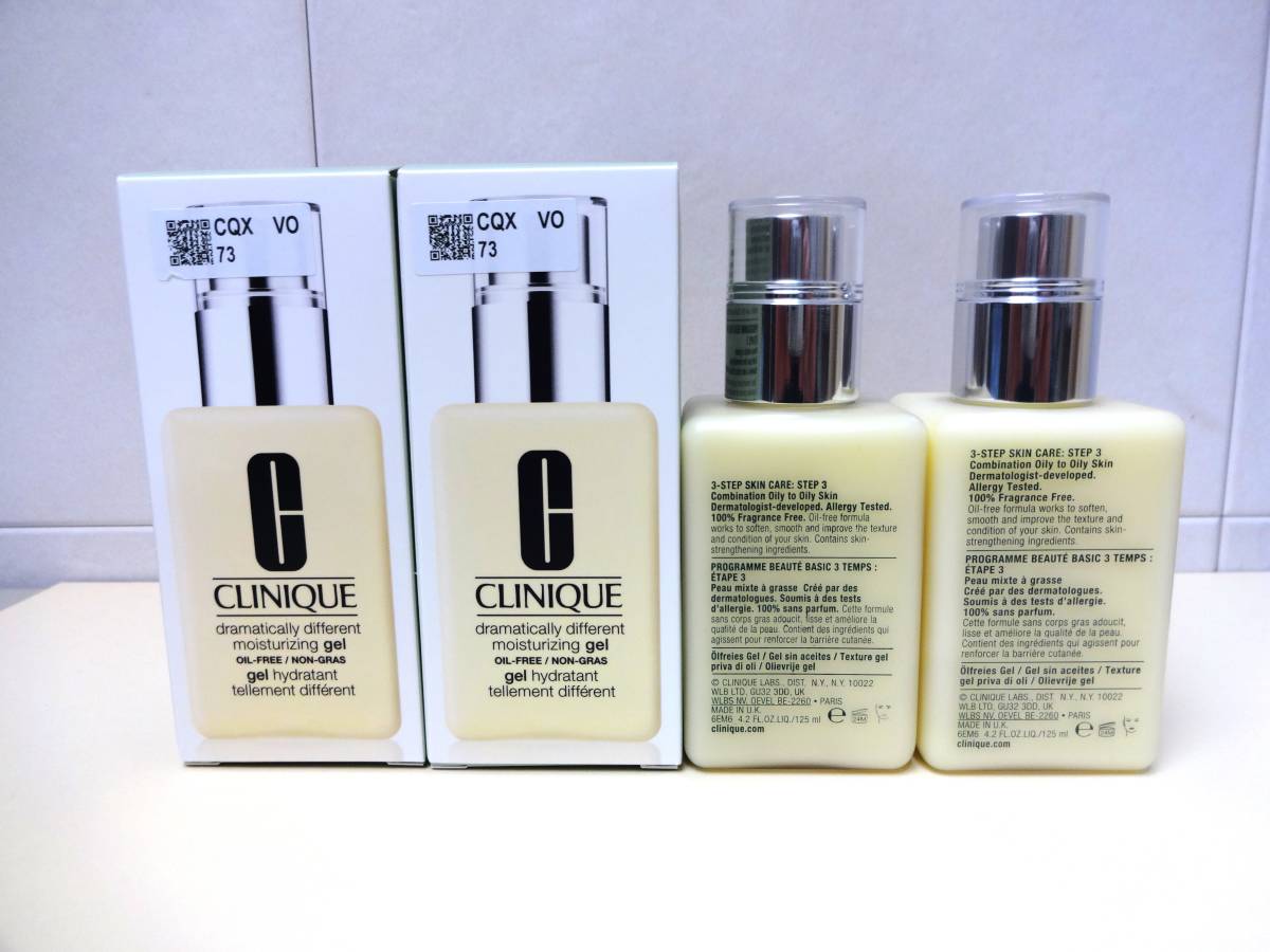 [ new goods * unused ] Clinique (CLINIQUE) drama TIKKA Lee tifa Len tomo chair tea Rising gel 125ml(2 piece )( control ①)