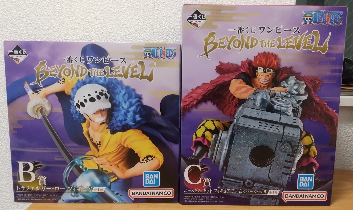 ワンピース 一番くじ BEYOND THE LEVEL B賞C賞 キッド ロー フィギュア ONEPIECE セット