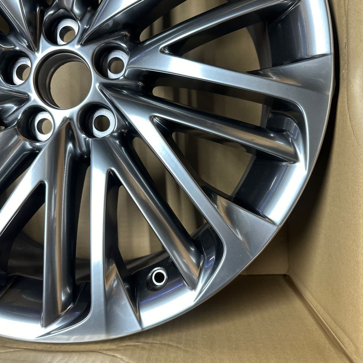 【美品】LEXUS レクサス RXバージョンL 後期 純正 20x8J+30 5穴114.3 GYL20W/AGL25/26 純正アルミホイール RX200t RX300 RX450h _画像4