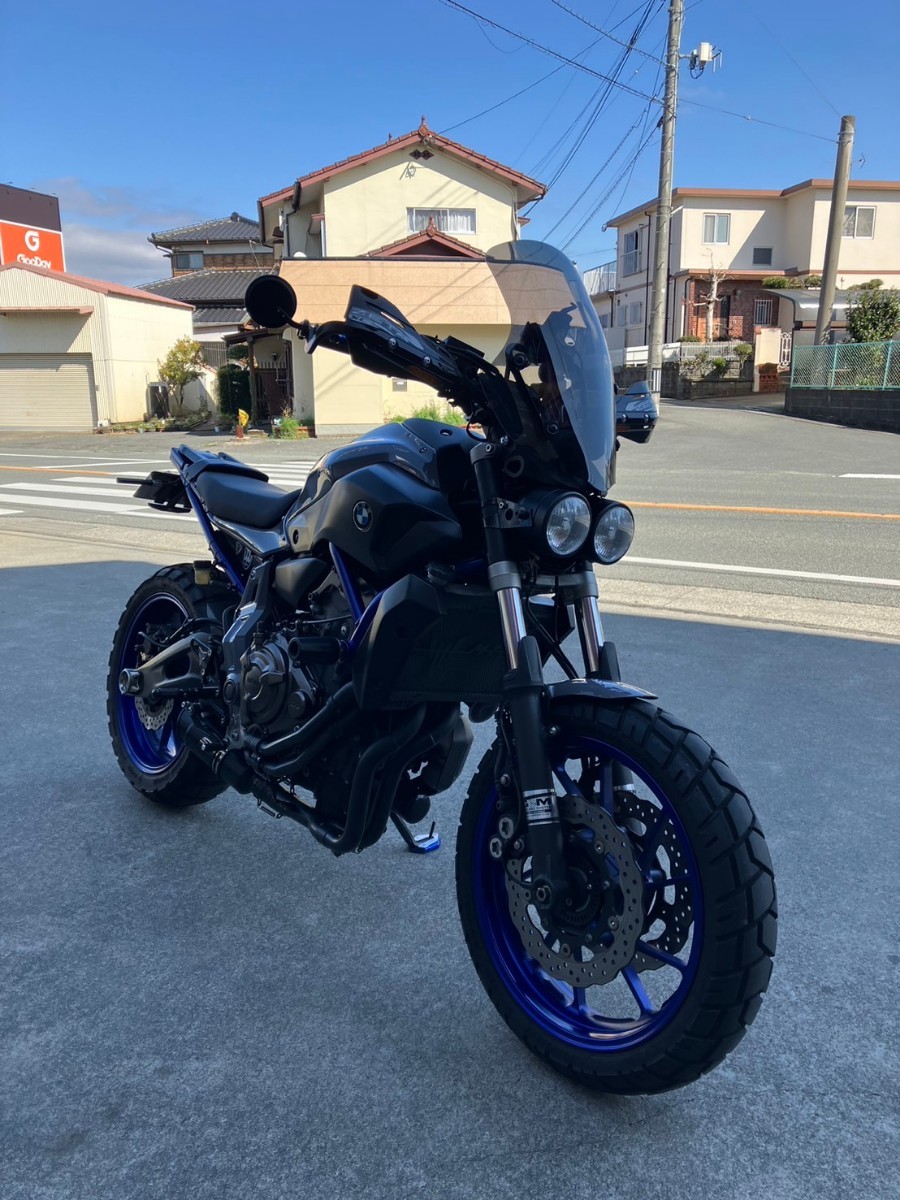 YAMAHA MT-07 低走行 美車 実働_画像2