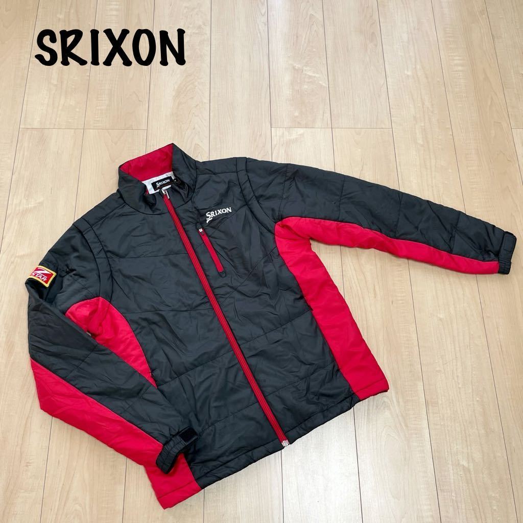 美品　SRIXON スリクソン　ZSTAR メンズ　Mサイズ 中綿ジャケット 2way ジャケット　ベスト　ゴルフウェア　GOLF ゴルフ ジップアップ_画像1