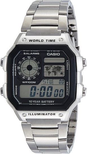 【カシオスタンダード】 逆輸入 新品 腕時計 未使用品 メンズ AE-1200WHD-1A CASIO 男性_画像4