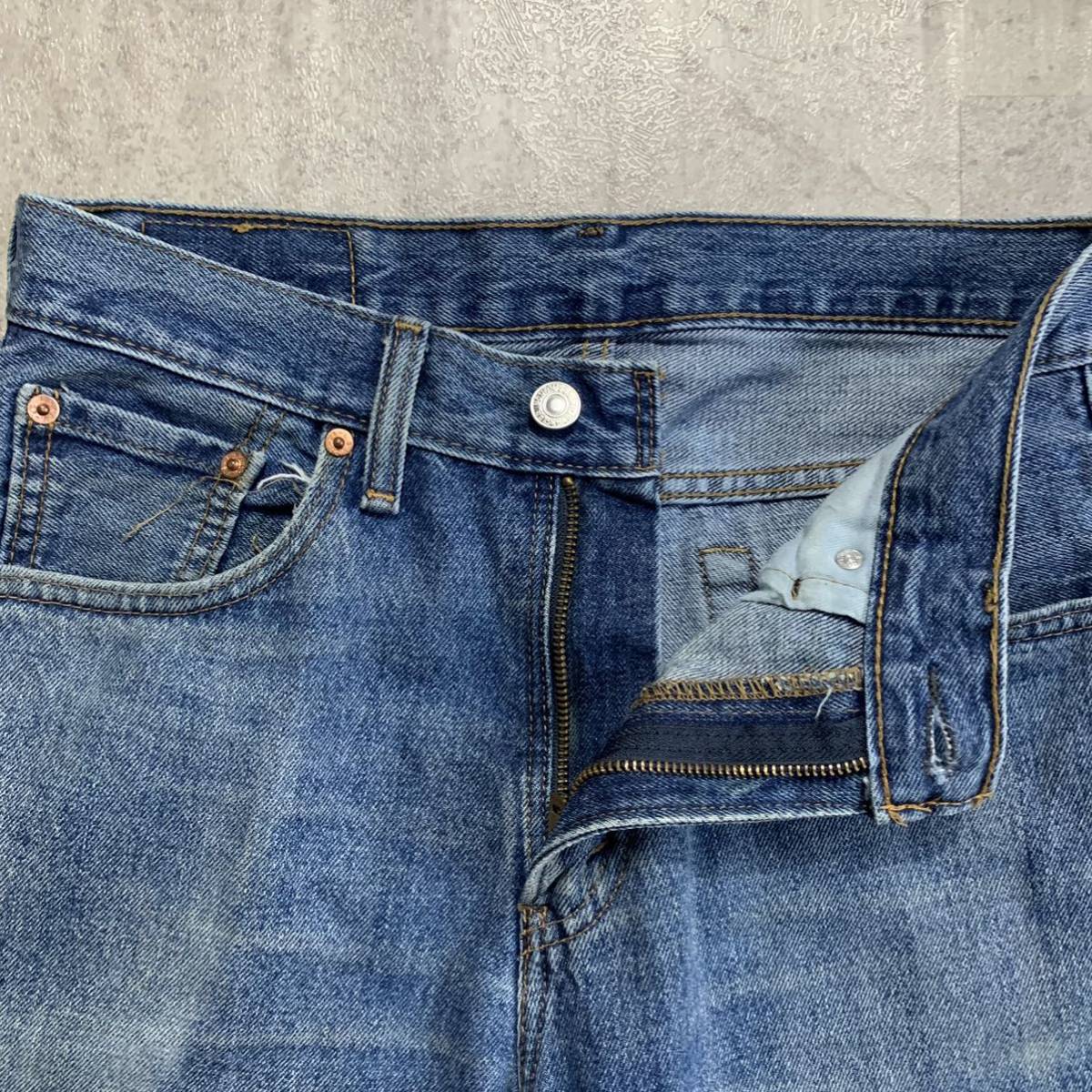 Levi's リーバイス 516 デニム パンツ ジーンズ 古着 W30 L32 ストレート インディゴ ジーパンの画像5