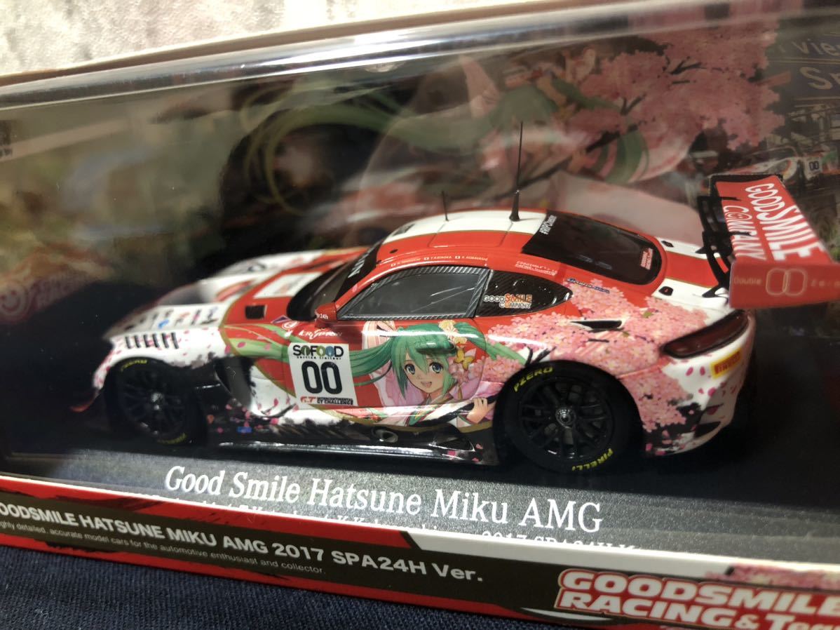 MINICHAMPS ミニチャンプス 1/43 No.00 GOODSMILE 初音ミク AMG GT3 2017 SPA24h ver. スパ24時間_画像4