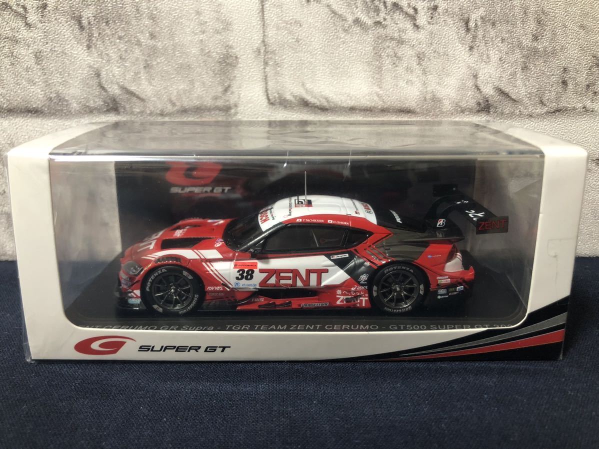 spark スパーク 1/43 ZENT cerumo GR supra No.38 SUPER GT 2022 GT500_画像1