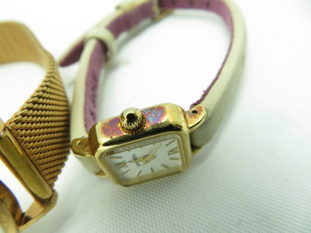 1円 ジャンク品 セイコー セリーヌ イヴサンローラン等 腕時計 大量セット BN574_画像5