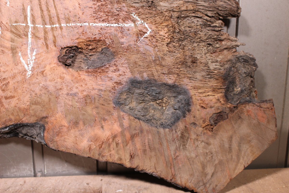 《180サイズ》レッドウッド　rwd-974　材木　DIY板材　木材／端材　_画像4