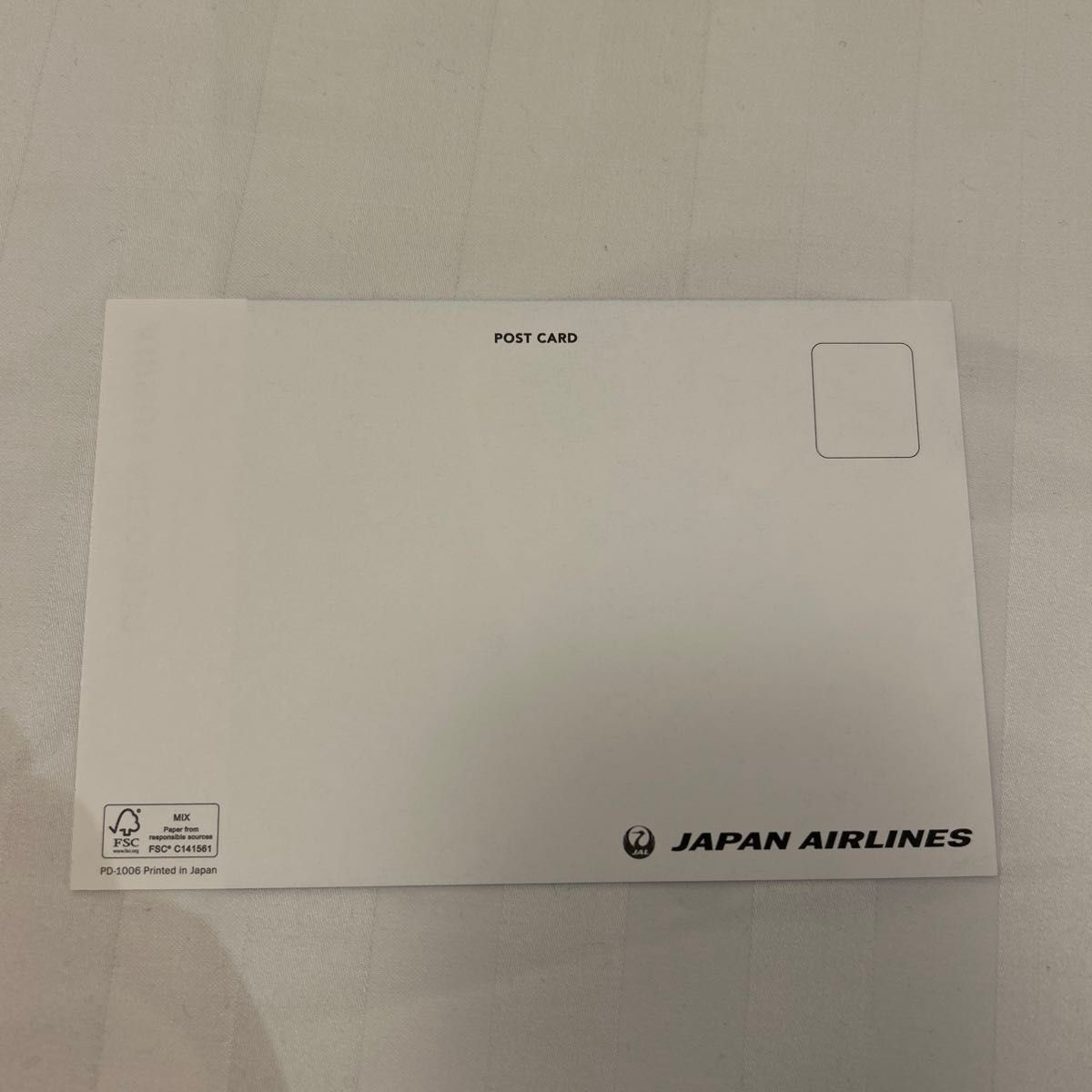 JAL 日本航空 ポストカード　6枚