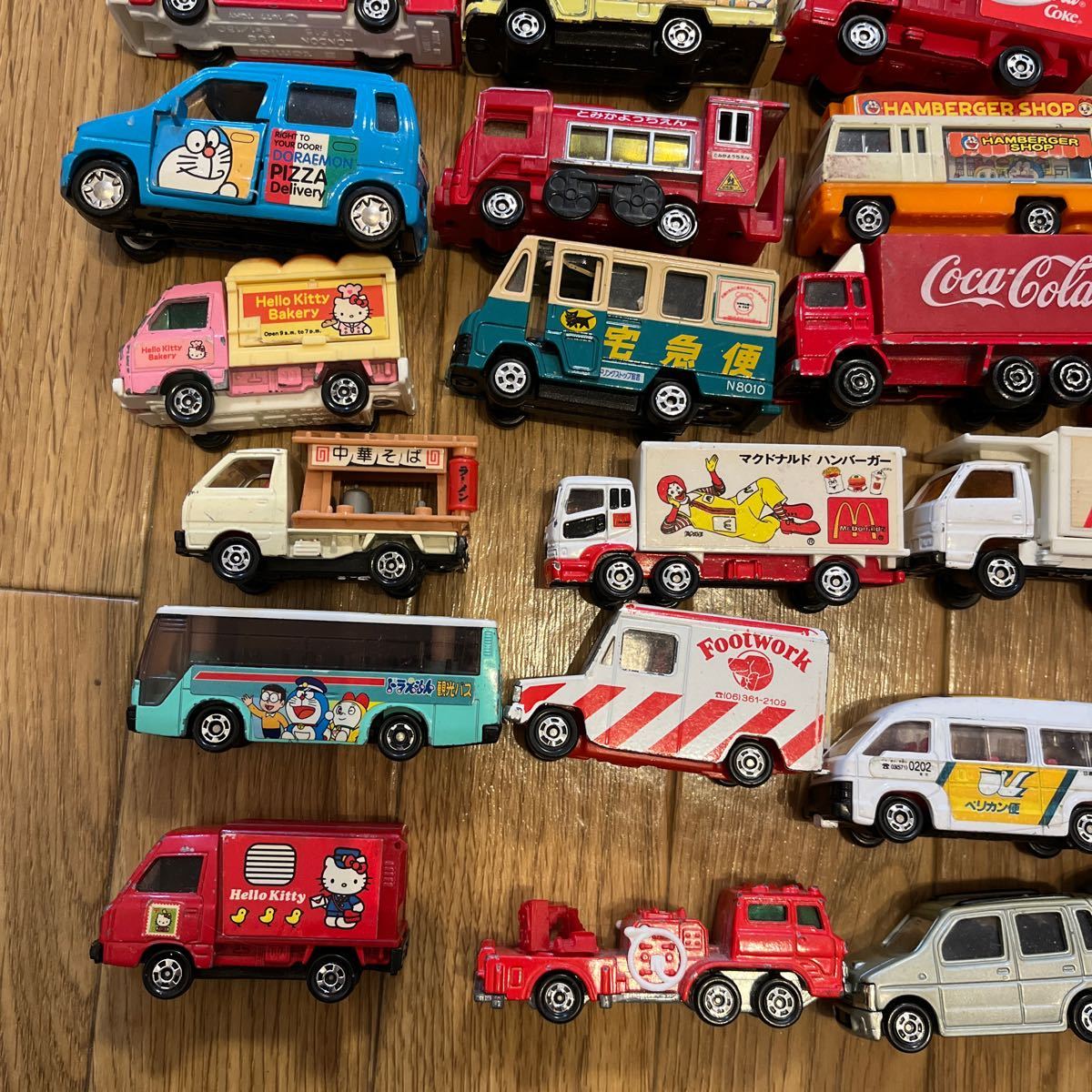 ♪♪②当時物 希少☆TOMICA トミカ ドラえもん キティ おしごとの車☆レトロ 平成初期 中期_画像3