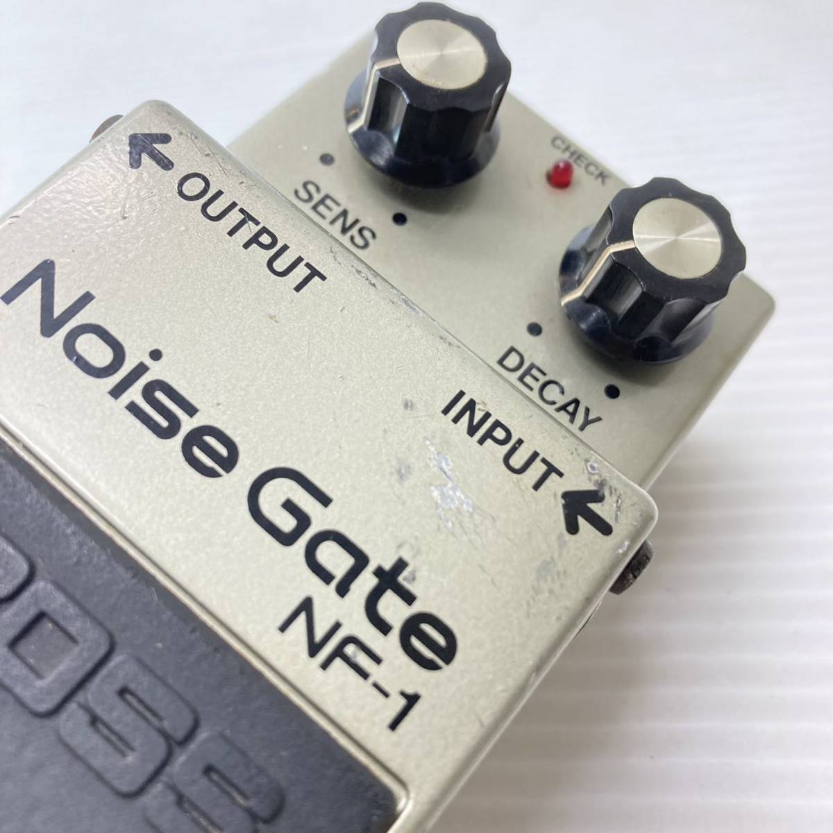 BOSS ボス エフェクター Noise Gate NF-1 日本製 ギター ノイズゲート 動作品 _画像8