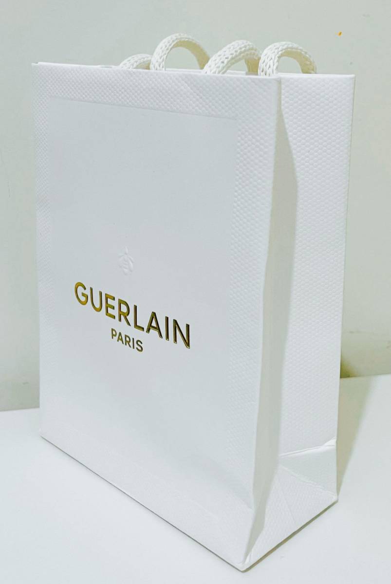 大幅値下！ 非売品 GUERLAIN ゲラン 紙袋 大 1枚 白リボン付き ショッパー プレゼントに_画像2