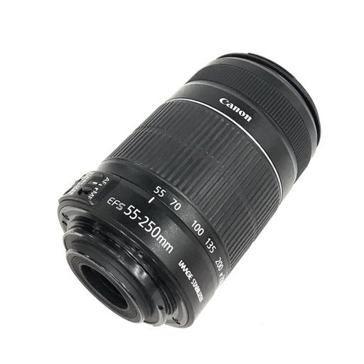 1円 Canon EF-S 55-250mm 1:4-5.6 IS II カメラレンズ Fマウント オートフォーカス_画像2
