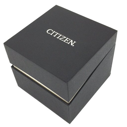 シチズン RX エコドライブ 腕時計 チタン H950-5094747 現状稼働品 メンズ 純正ブレス 付属品あり CITIZEN_画像8