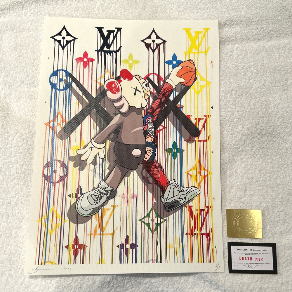 DEATH NYC カウズ KAWS COMPANION ルイヴィトン LOUISVUITTON 世界限定