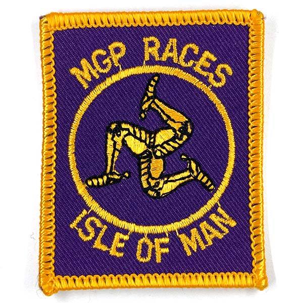 アイルオブマン マンクスグランプリ レース パッチ ISLE OF MAN MGP RACES Patch バイカー カフェレーサー ワッペン Biker Wappen_画像1