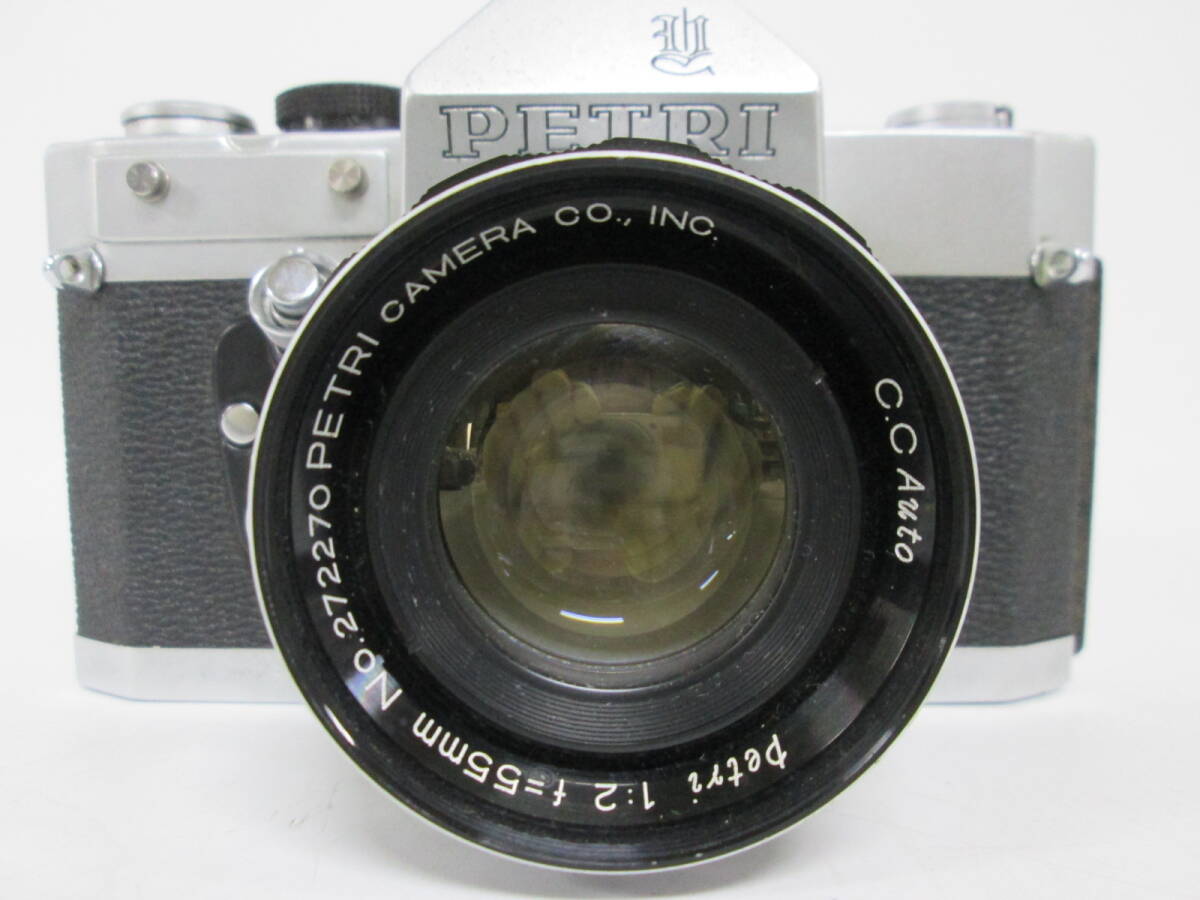 【0222n S9491】ペトリ PETRI V6 C.C Auto 1:2 f=55mm フィルムカメラ 一眼レフ_画像2