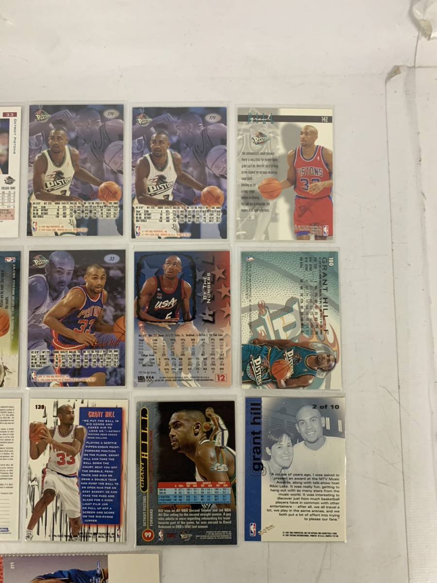 【0207y K0057】 NBAカード Grant Hill グラント・ヒル まとめ売り FLEER ULTRA UPPERDECK SKYBOX トレカ_画像6