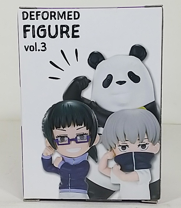 呪術廻戦 狗巻 禪院 パンダ デフォルメ フィギュア DEFORMED FIGURE vol.3 全３種 (未開封品)_画像1