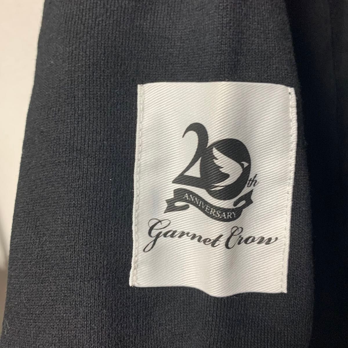 未使用品「GARNET CROW」20th Anniversary 記念 ジップパーカー 未使用品「GARNET CROW」20th Anniversary 記念 ジップパーカー