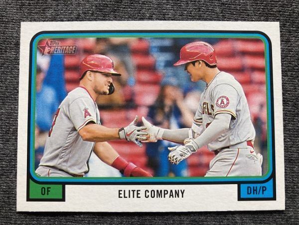 22ToppsHeritage Elite Company CC-2 Shohei Ohtani(大谷翔平) インサートカード_画像1