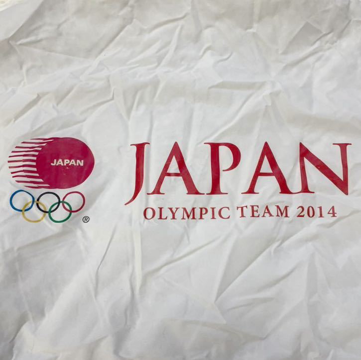 希少 レア 2014 ロシア ソチオリンピック 五輪 日本代表 中綿 ジャケット メンズ フリーサイズ LOTTE ホワイト 非売品の画像4