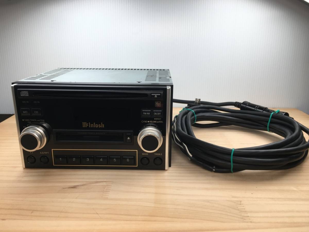 B-214★送料無料★マッキントッシュ/McIntosh★2ＤIＮ オーディオ/PF-40251-A★スバル純正オプション★ジャンク★(検索用)レガシィ