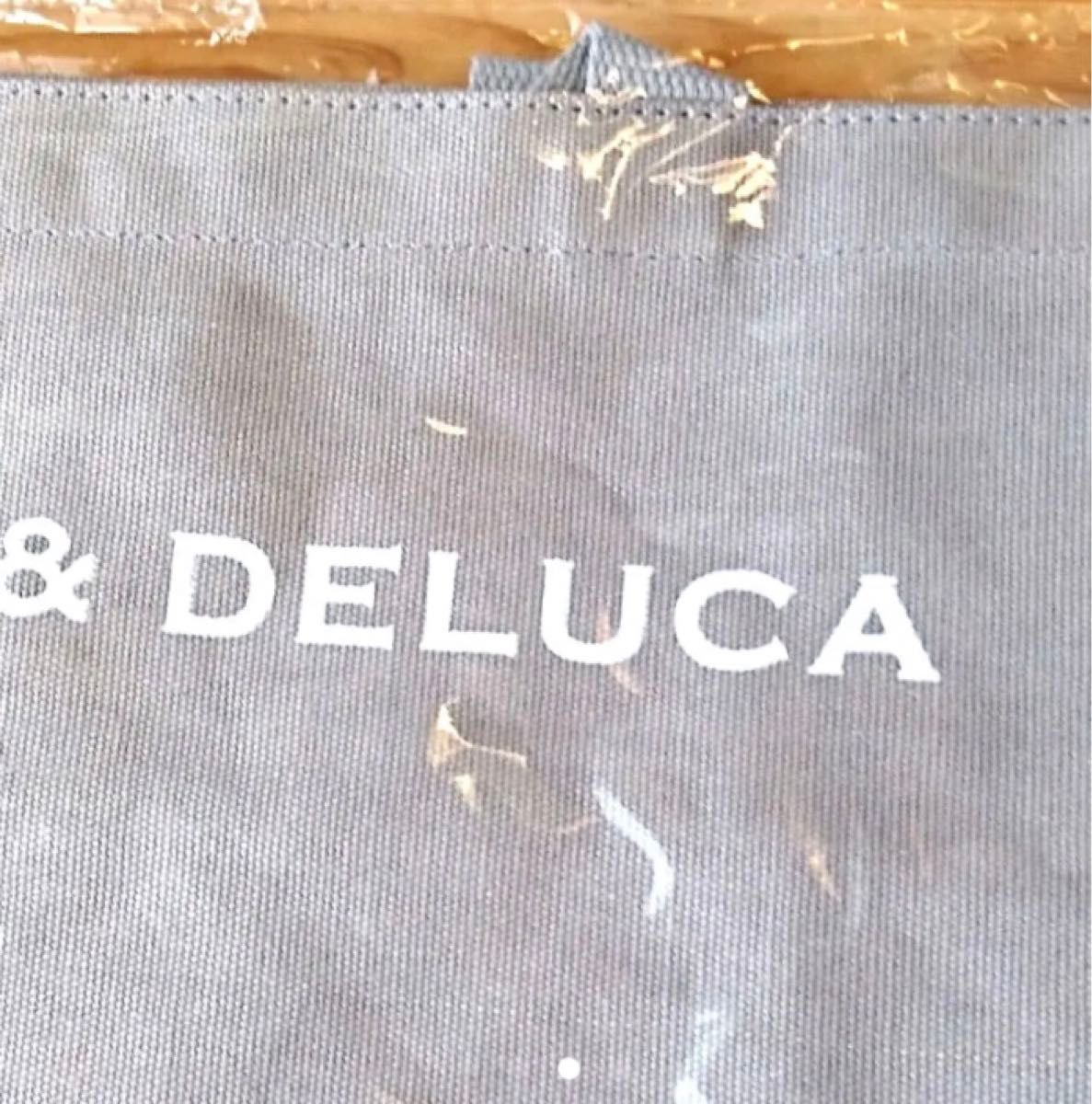 DEAN＆ DELUCA☆  ディーンアンドデルーカ☆ 人気　肩からもかけられる　トートバッグ　Lサイズ　グレー