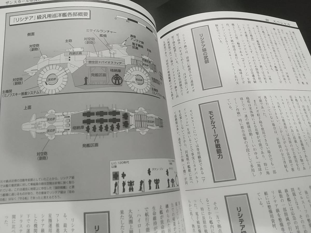 . mulberry and . Gundam setting materials [. special No.21 bike battleship V Gundam. war . warship ] cosmos century library cooperation publish 